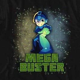 Mega Man Mega Buster T-Shirt - Blue Culture Tees
