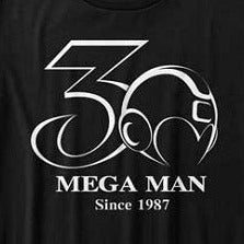 Junior's Mega Man 30Th Bw T-Shirt