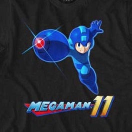 Mega Man Mega 11 T-Shirt - Blue Culture Tees