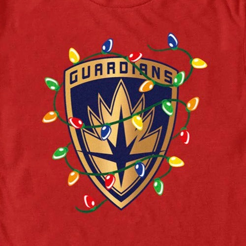 Marvel Guardians of the Galaxy Holiday Guardian Badge T-Shirt