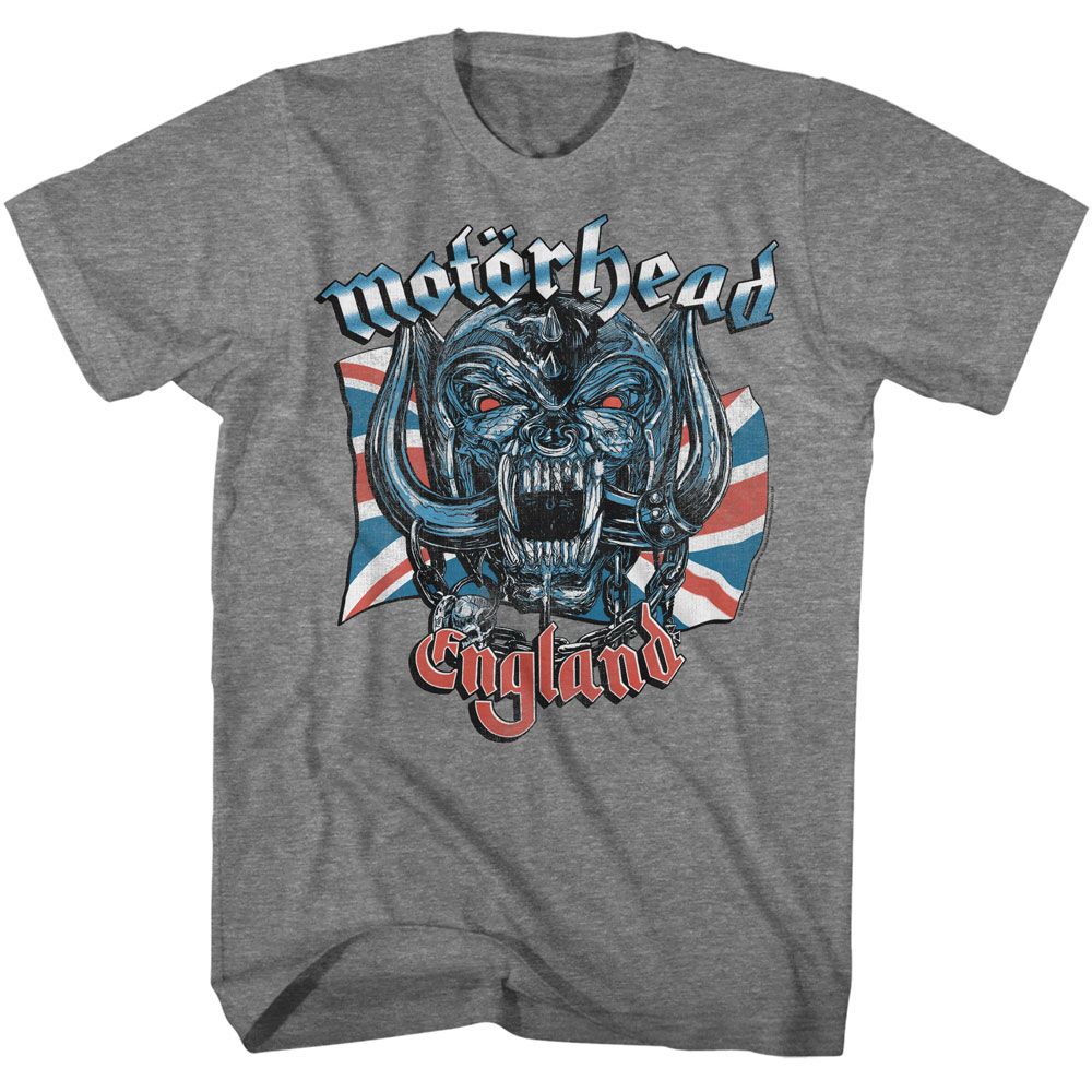 Motorhead Union Jack England T-Shirt | Blue Culture Tees