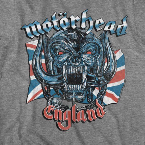 Motorhead Union Jack England T-Shirt | Blue Culture Tees