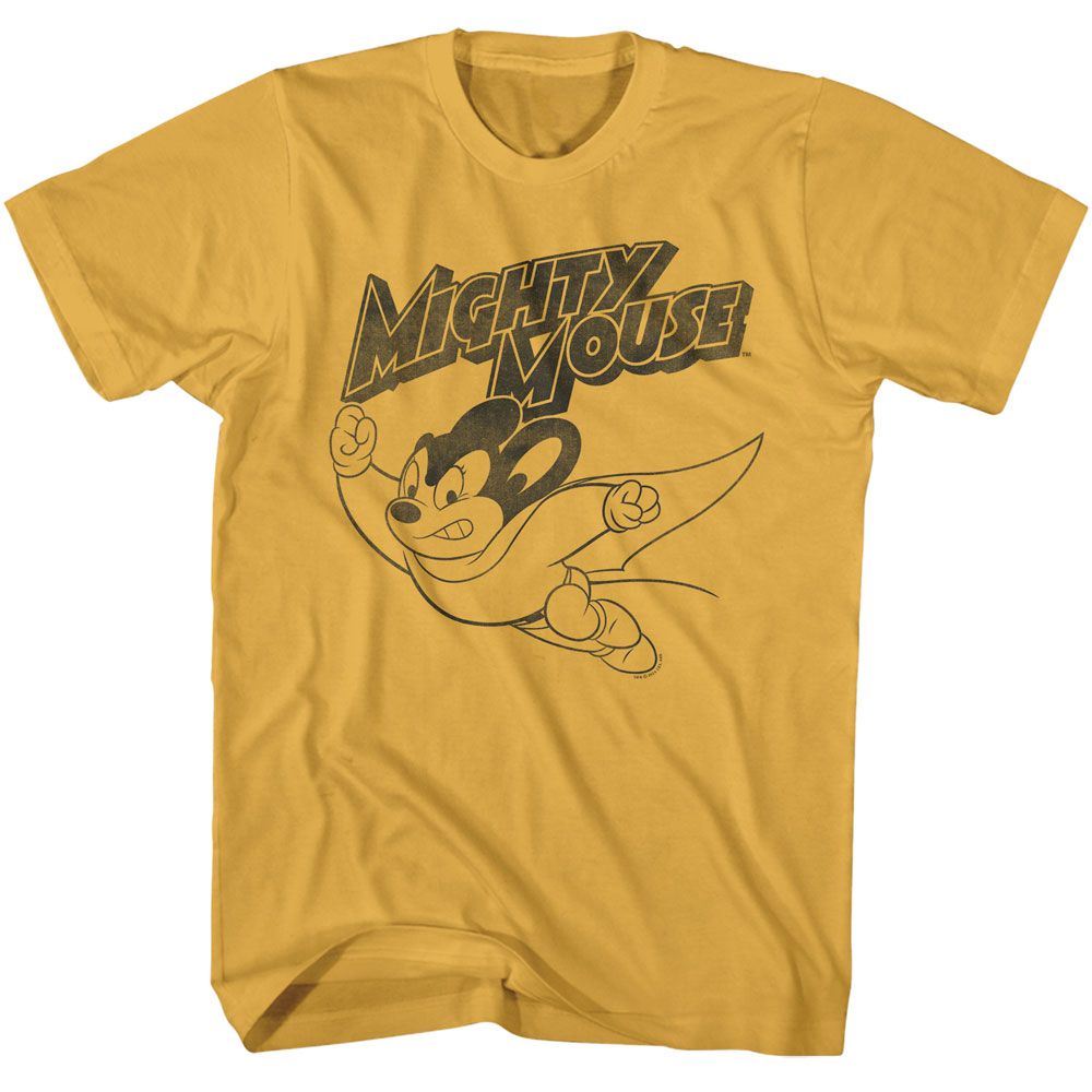 Mighty Mouse Flying T-Shirt | Blue Culture Tees