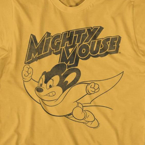 Mighty Mouse Flying T-Shirt | Blue Culture Tees