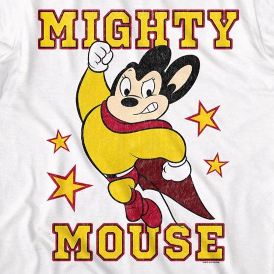 Mighty Mouse T-Shirt | Blue Culture Tees