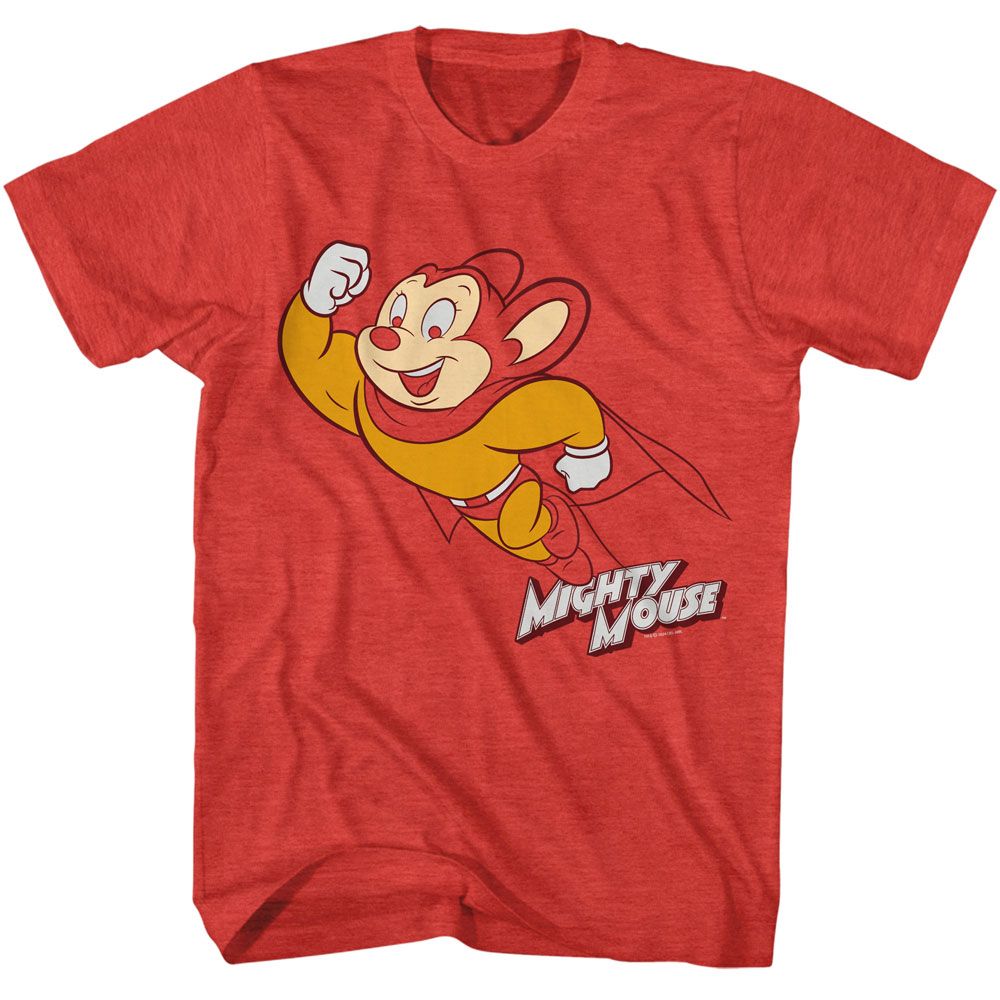 Mighty Mouse Flying 2 T-Shirt | Blue Culture Tees