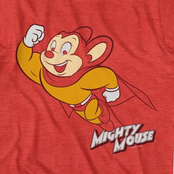 Mighty Mouse Flying 2 T-Shirt | Blue Culture Tees