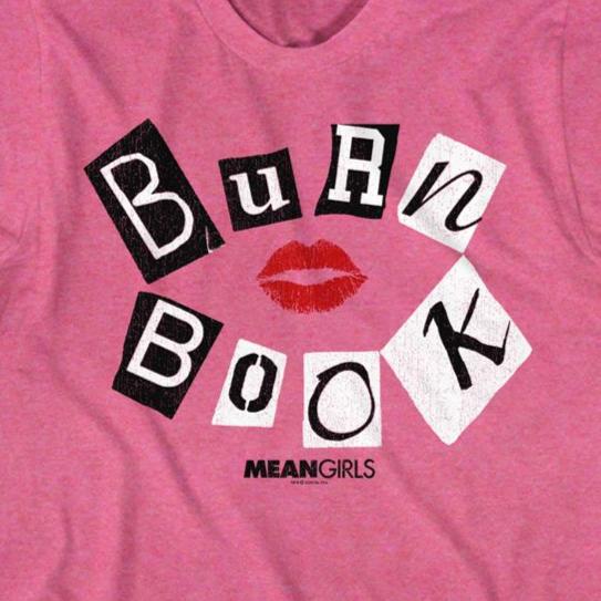 Mean Girls Burn Book T-Shirt | Blue Culture Tees