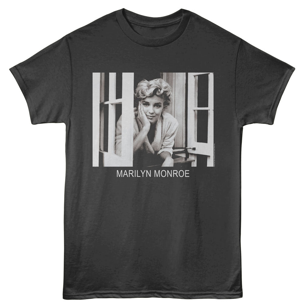 Marilyn Monroe Looking Out Window T-Shirt