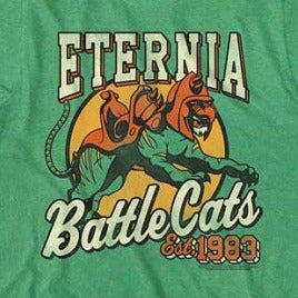 Masters Of The Universe Eternia Battle Cats T-Shirt - Blue Culture Tees