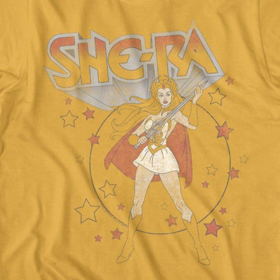 Masters Of The Universe She-Ra With Stars T-Shirt
