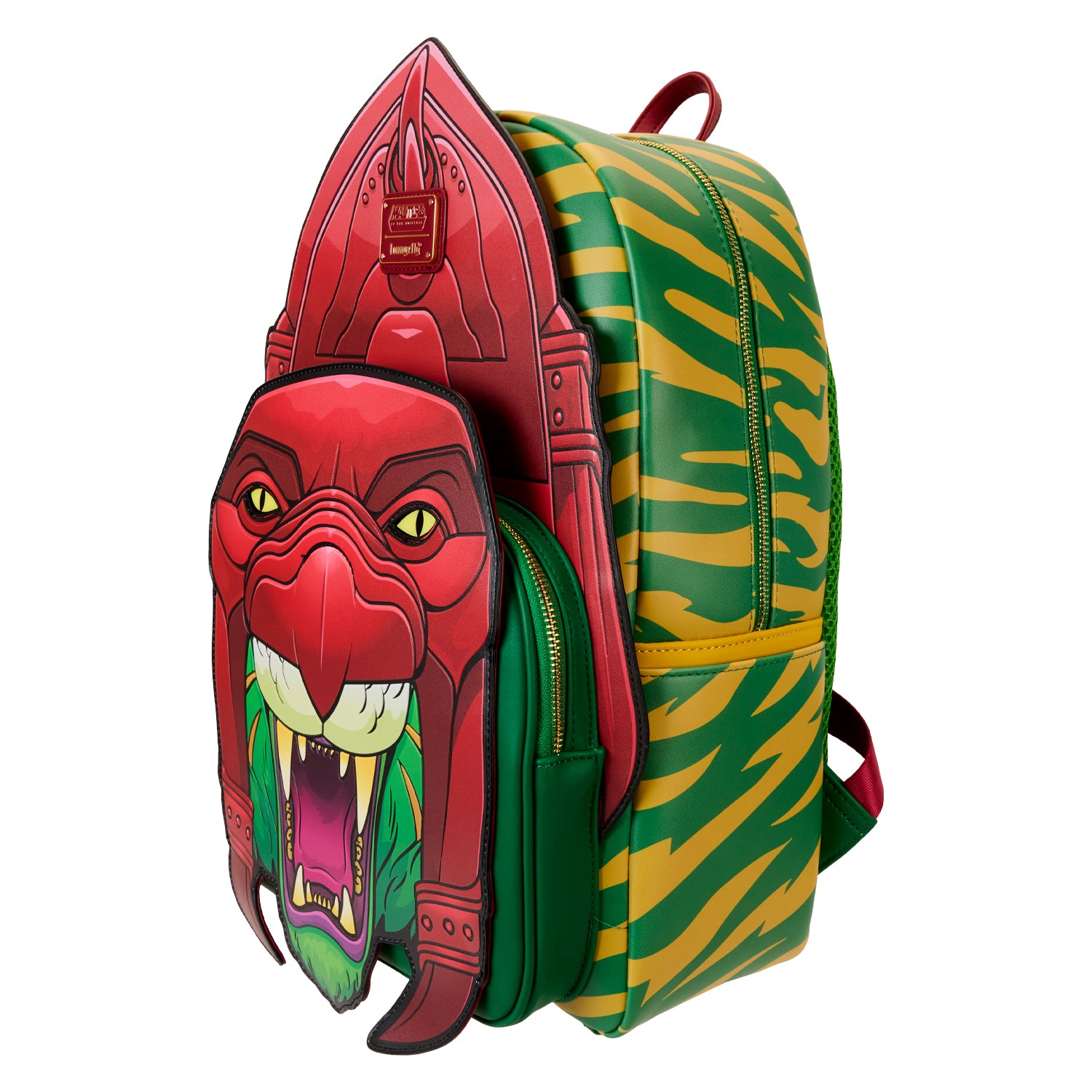 Loungefly Masters of the Universe Battle Cat Full-Size Cosplay Backpack | Blue Culture Tees