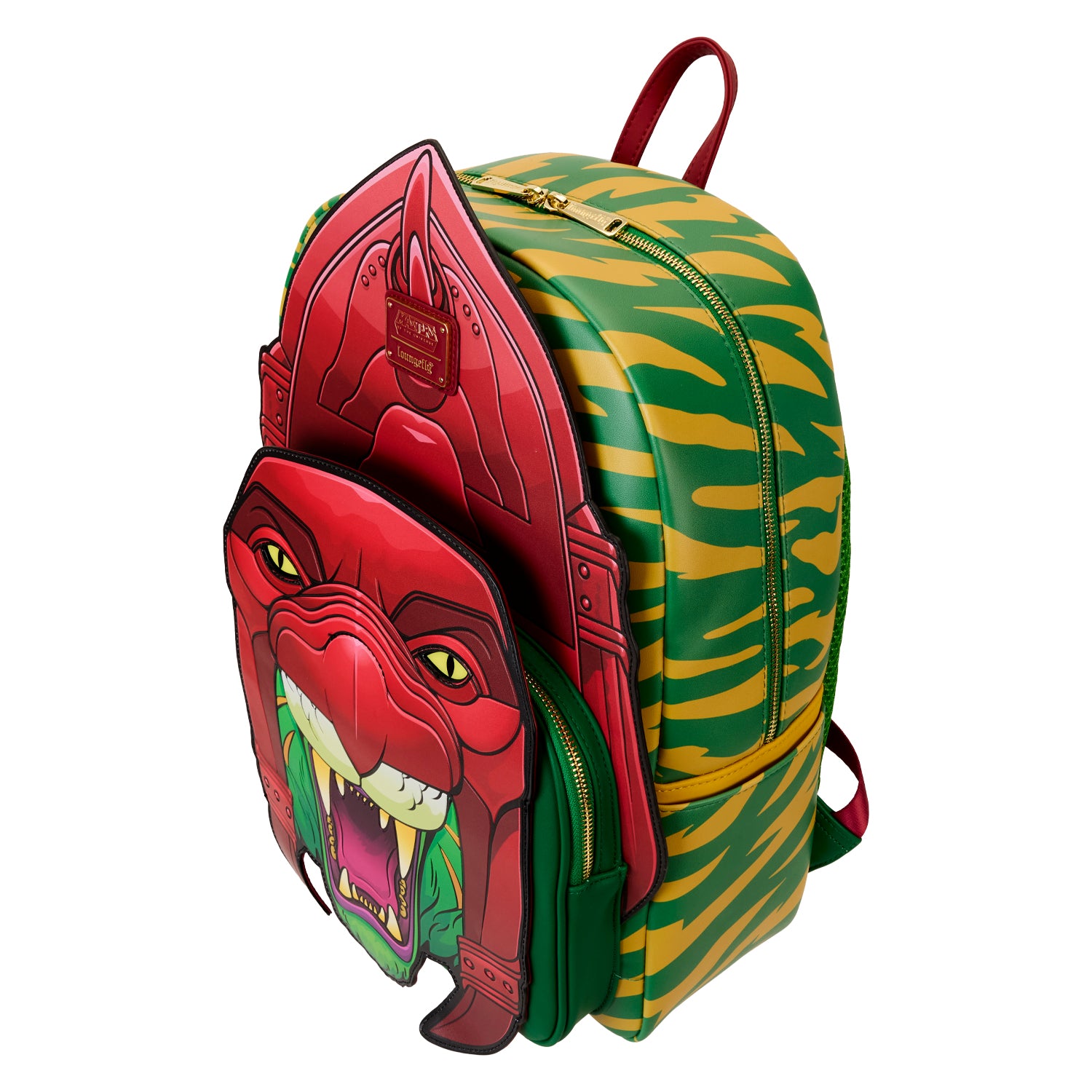 Loungefly Masters of the Universe Battle Cat Full-Size Cosplay Backpack | Blue Culture Tees