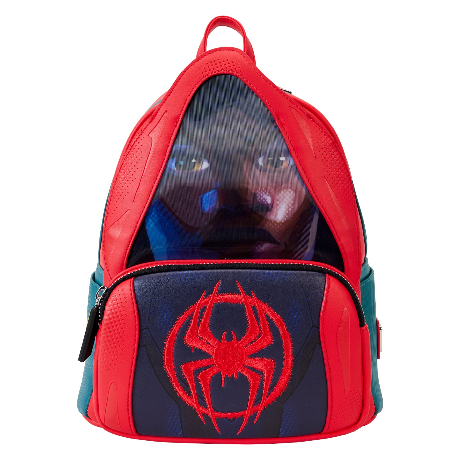 Loungefly Marvel Spider-Verse Miles Morales Hoodie Mini Backpack