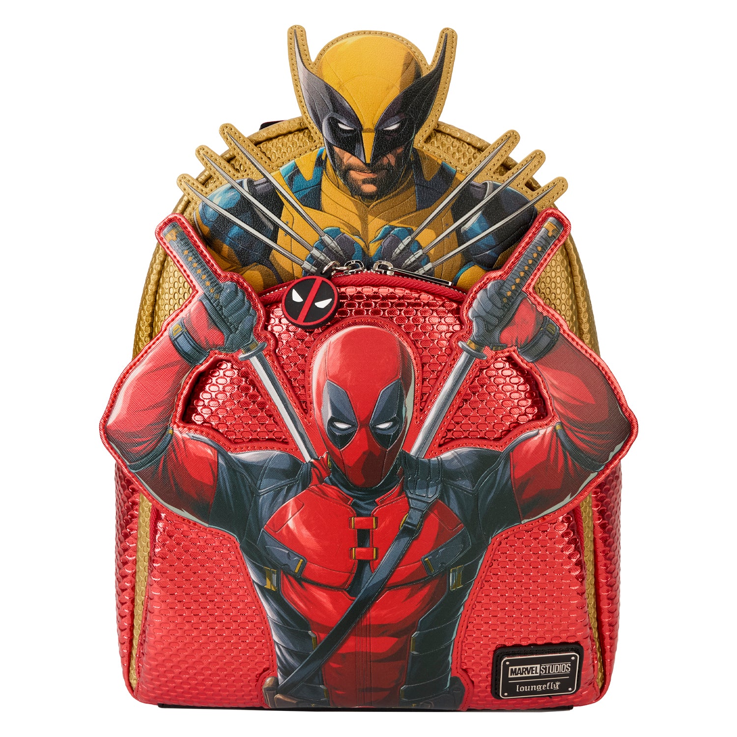 Loungefly Marvel Deadpool 3 Mini Backpack | Blue Culture Tees