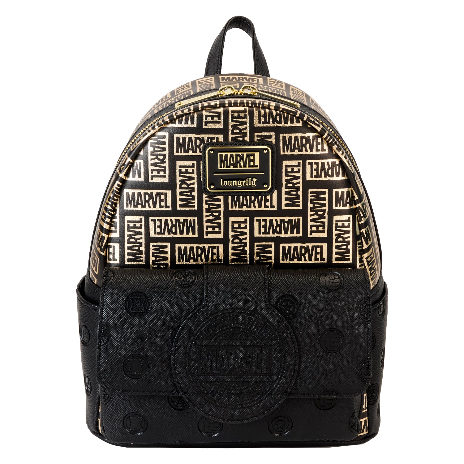 Loungefly Marvel 85th Anniversary Logo Mini Backpack | Blue Culture Tees