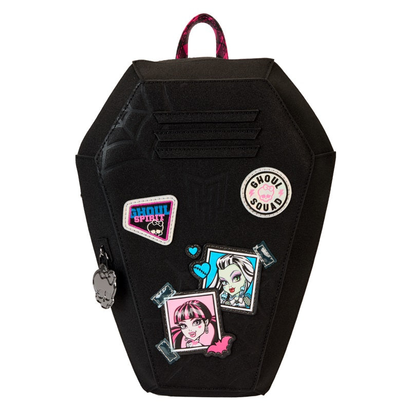 Loungefly Mattel Monster High Coffin Locker Mini Backpack