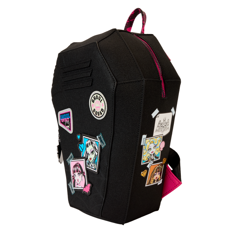 Loungefly Mattel Monster High Coffin Locker Mini Backpack