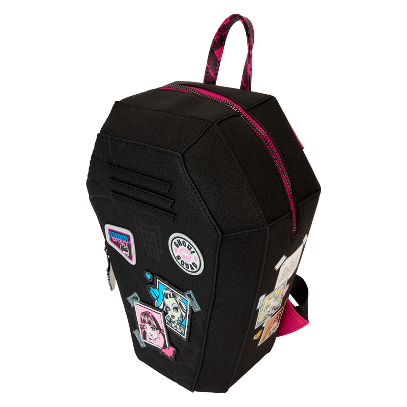 Loungefly Mattel Monster High Coffin Locker Mini Backpack