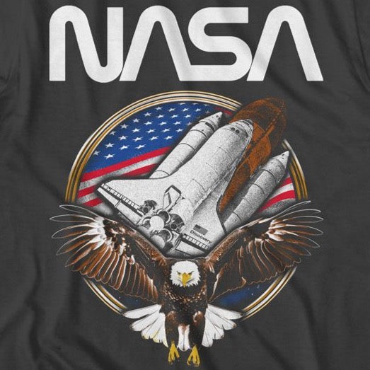 NASA Eagle And Shuttle T-Shirt