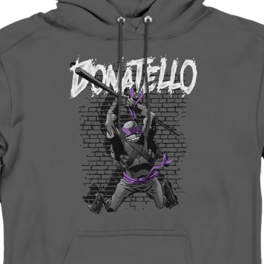 Teenage Mutant Ninja Turtles Donatello Pullover Hoodie | Blue Culture Tees