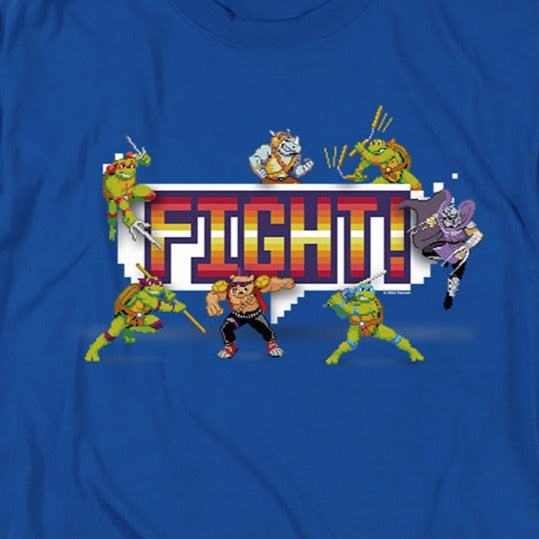 Teenage Mutant Ninja Turtles Retro Arcade Fight T-Shirt