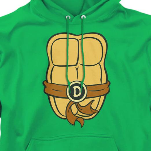 Teenage Mutant Ninja Turtles Donatello Chest Pullover Hoodie | Blue Culture Tees