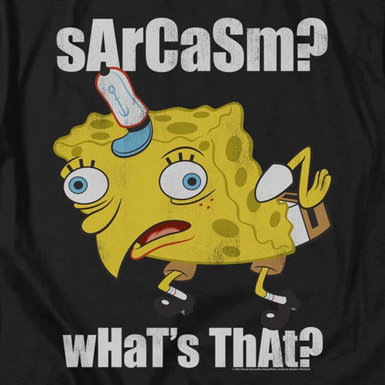 SpongeBob SquarePants Sarcasm Meme T-Shirt