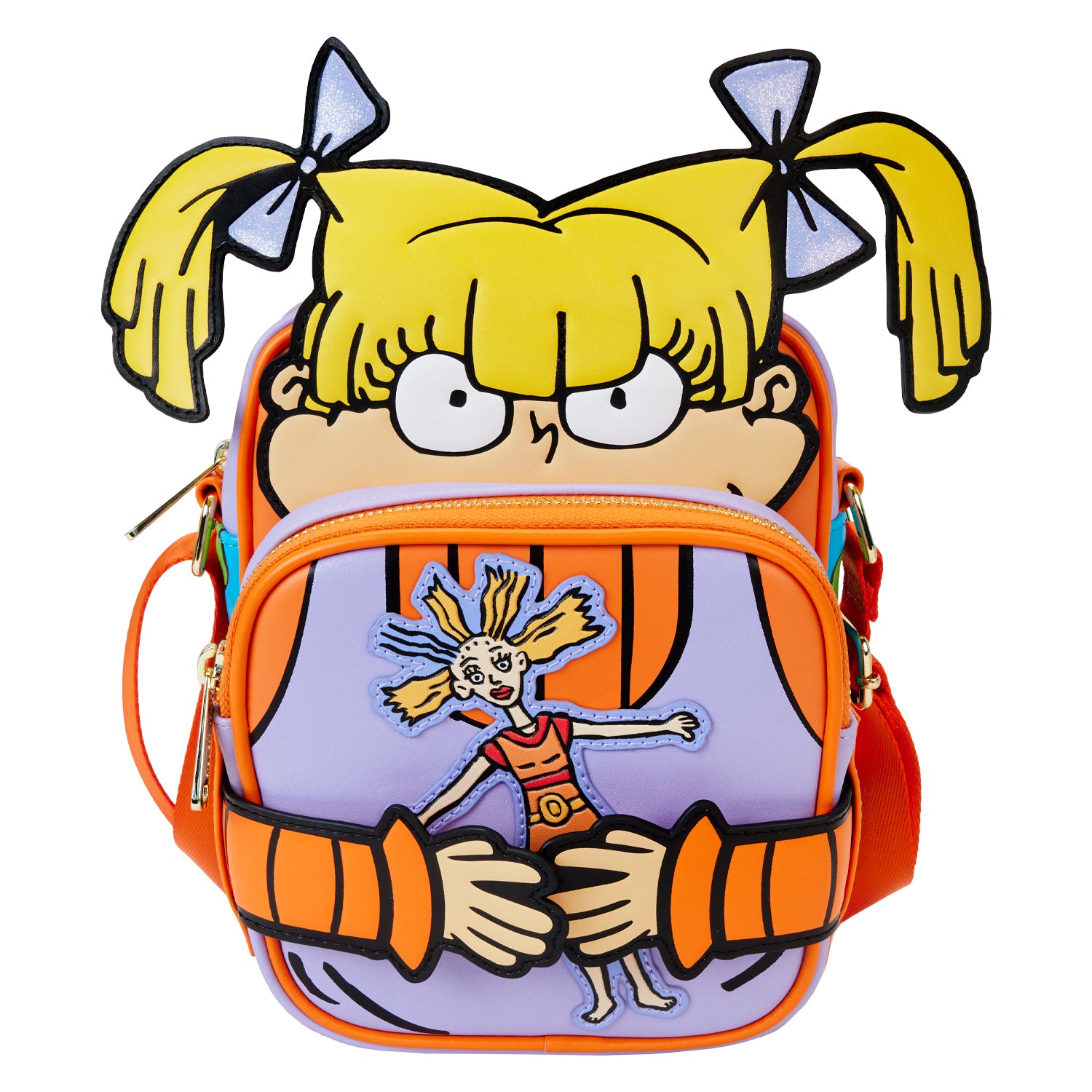 Loungefly Nickelodeon Angelica Crossbuddies Bag | Blue Culture Tees