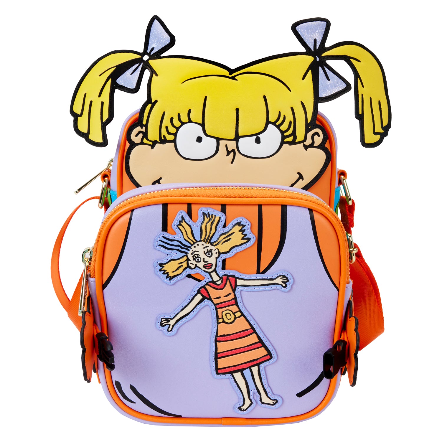 Loungefly Nickelodeon Angelica Crossbuddies Bag | Blue Culture Tees