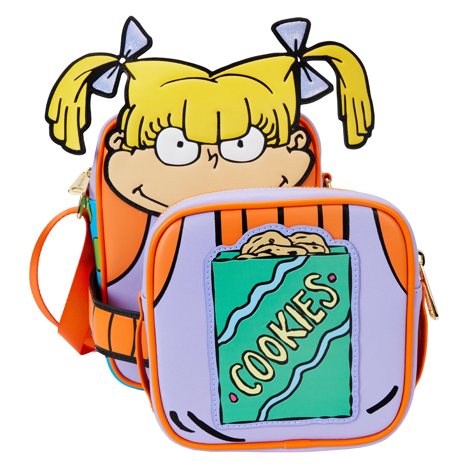 Loungefly Nickelodeon Angelica Crossbuddies Bag | Blue Culture Tees