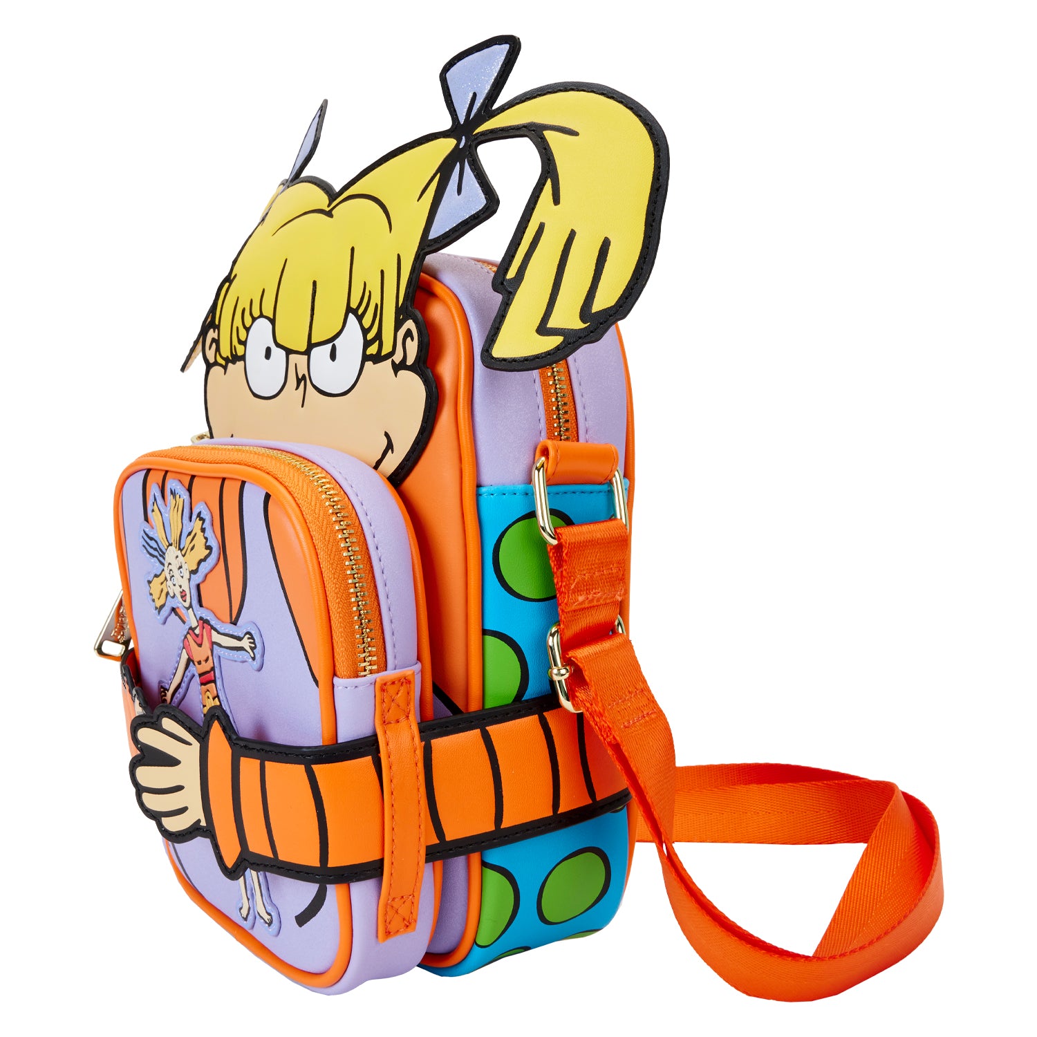 Loungefly Nickelodeon Angelica Crossbuddies Bag | Blue Culture Tees