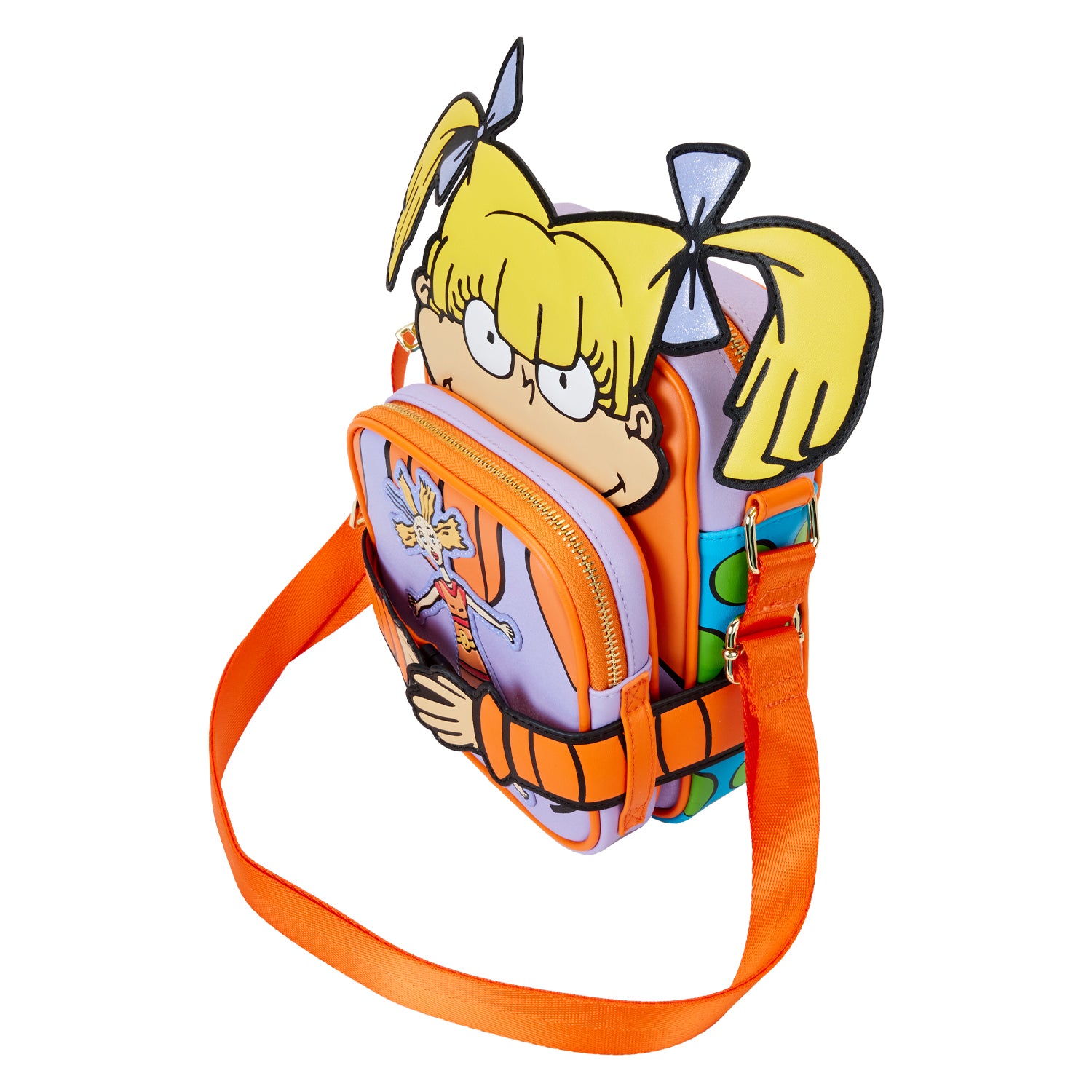 Loungefly Nickelodeon Angelica Crossbuddies Bag | Blue Culture Tees