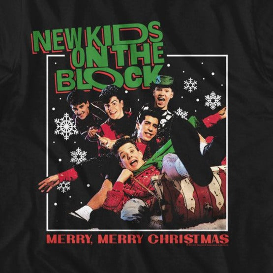 New Kids On The Block Merry Merry Christmas T-Shirt