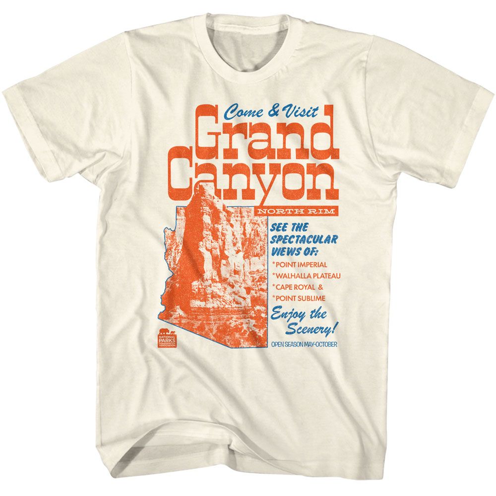 National Parks Come Visit Grand Canyon T-Shirt | Blue Culture Tees