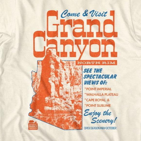 National Parks Come Visit Grand Canyon T-Shirt | Blue Culture Tees