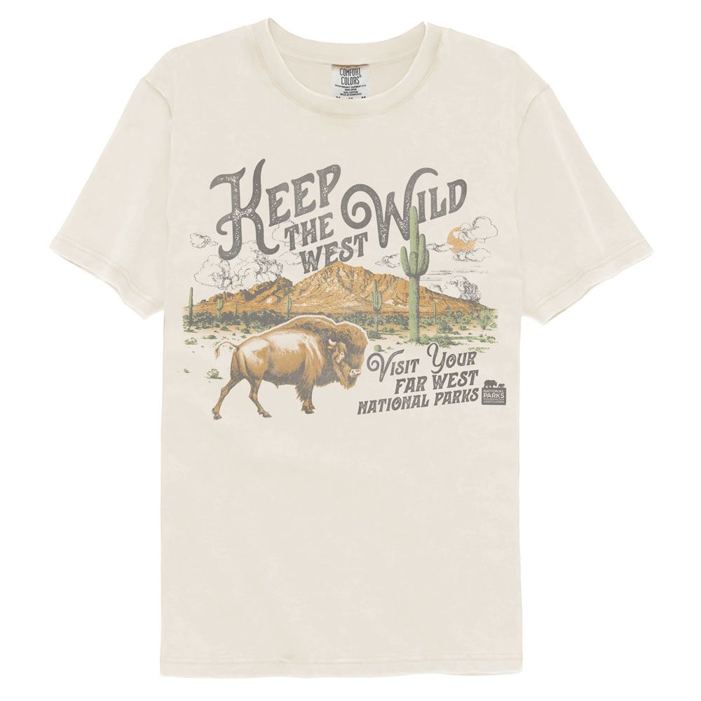 National Parks Keep West Wild Comfort Colors T-Shirt | Blue Culture Tees