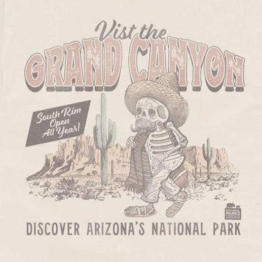 National Parks Visit The Grand Canyon Comfort Colors T-Shirt | Blue Culture Tees