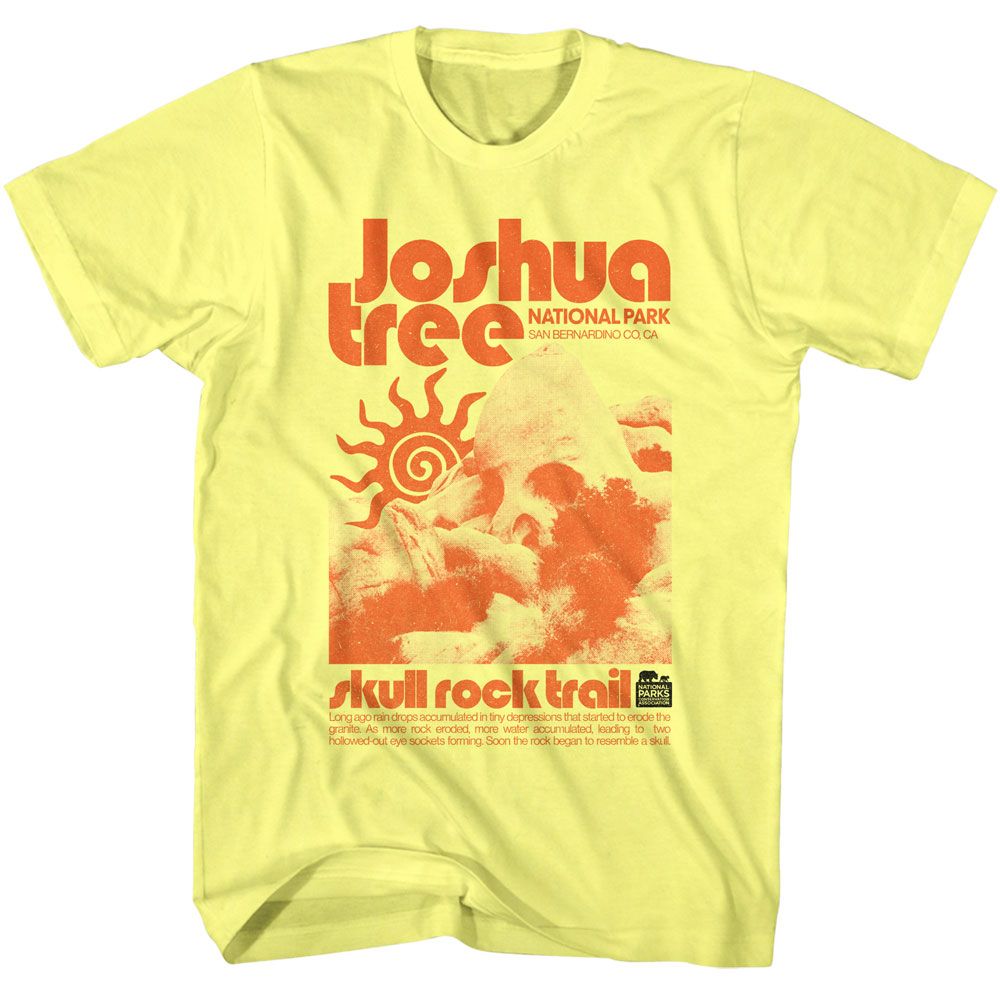 NPCA Joshua Tree Skull Rock T-Shirt | Blue Culture Tees