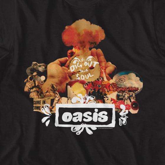 Oasis Dig Out Your Soul T-Shirt | Blue Culture Tees