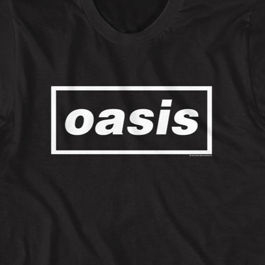 Oasis Rectangular Logo 2 T-Shirt | Blue Culture Tees