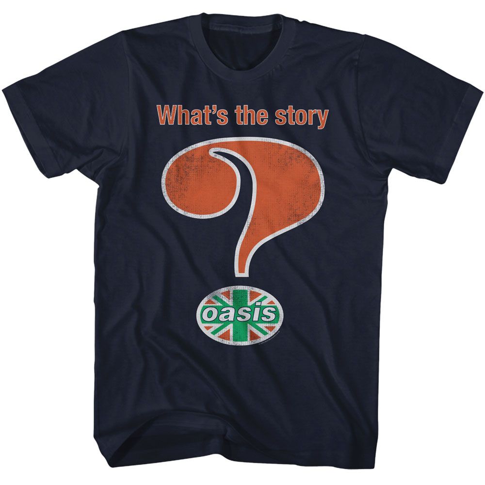 Oasis What's The Story T-Shirt | Blue Culture Tees