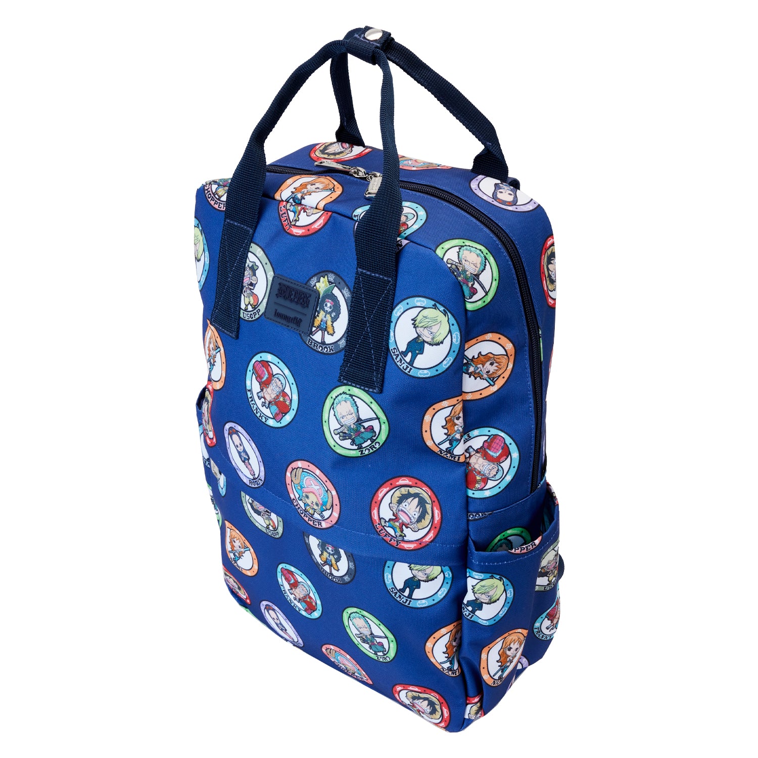 Loungefly Toei One Piece AOP Characters Full-Size Nylon Backpack