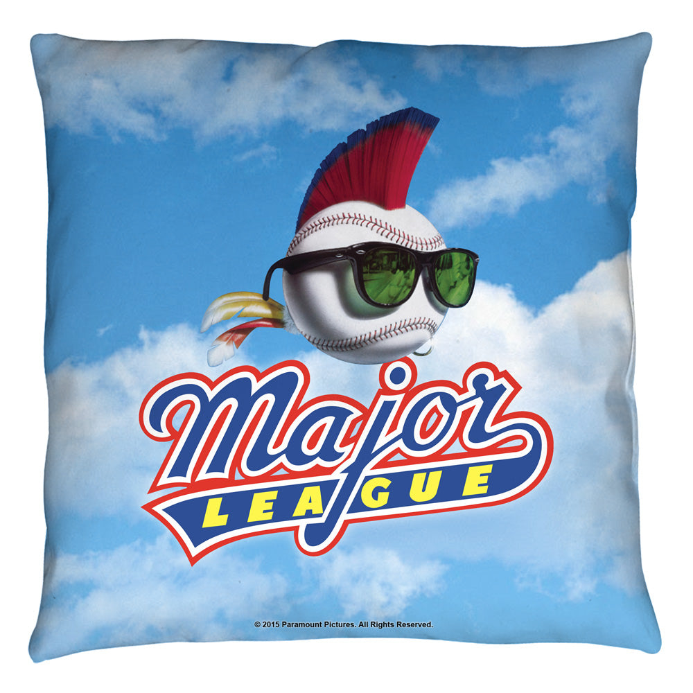 Major League Logo Throw Pillow | Blue Culture Tees