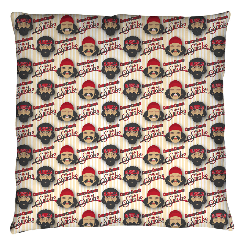 Cheech and Chong Bambu Throw Pillow | Blue Culture Tees