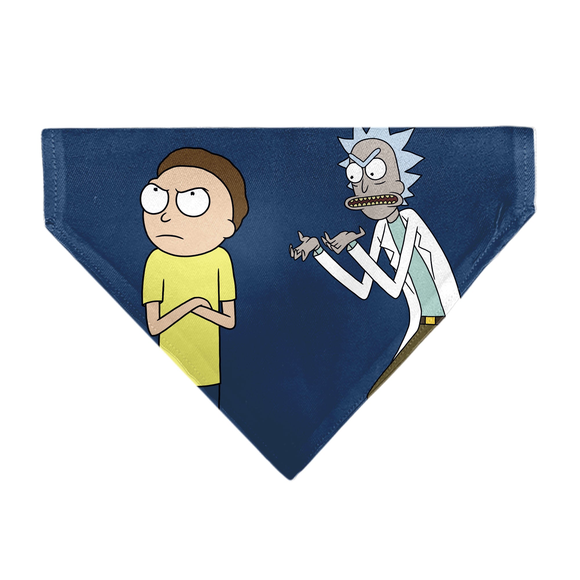 Pet Bandana - Rick and Morty Arms Crossed Pose Blue