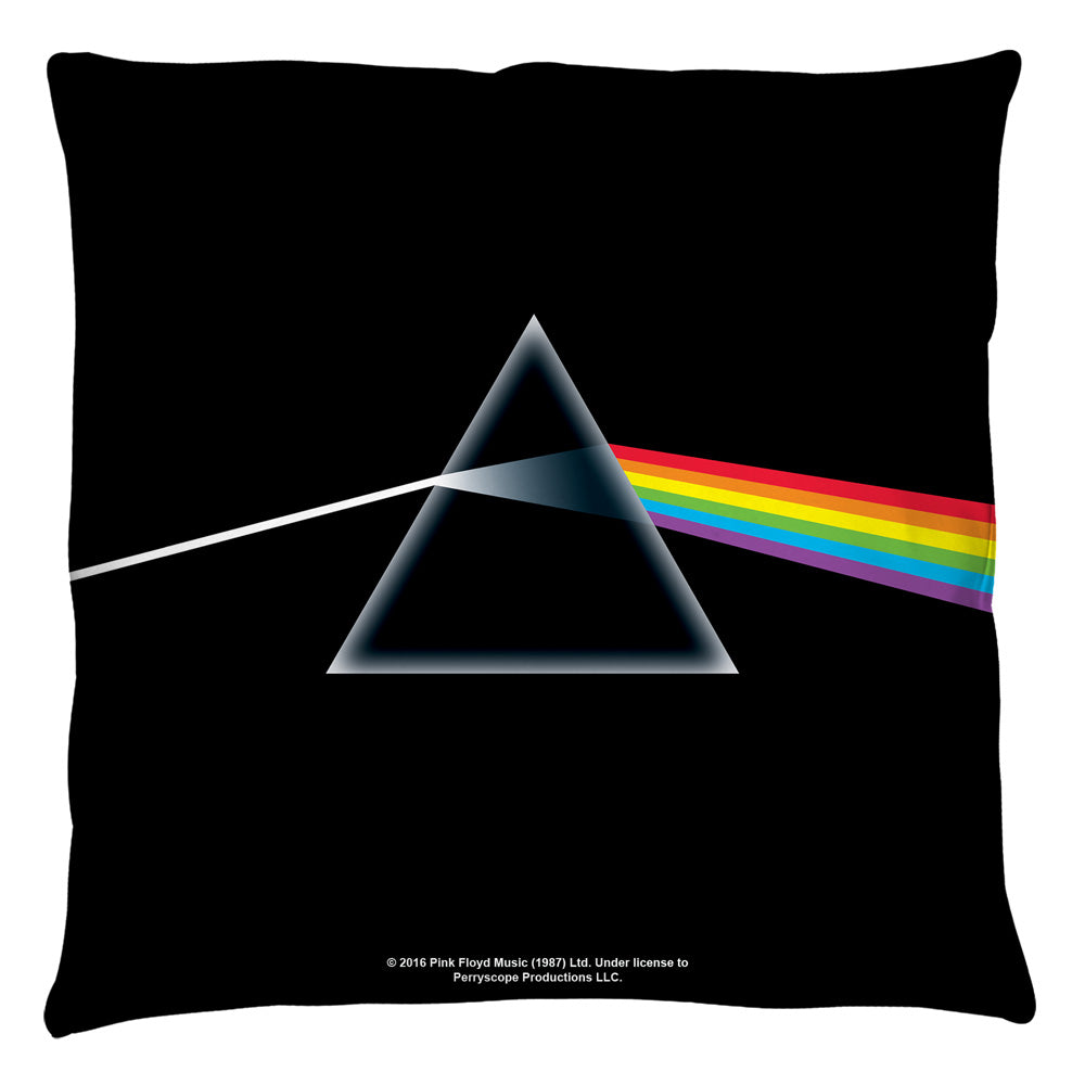 Pink Floyd Dark Side Of The Moon Throw Pillow | Blue Culture Tees