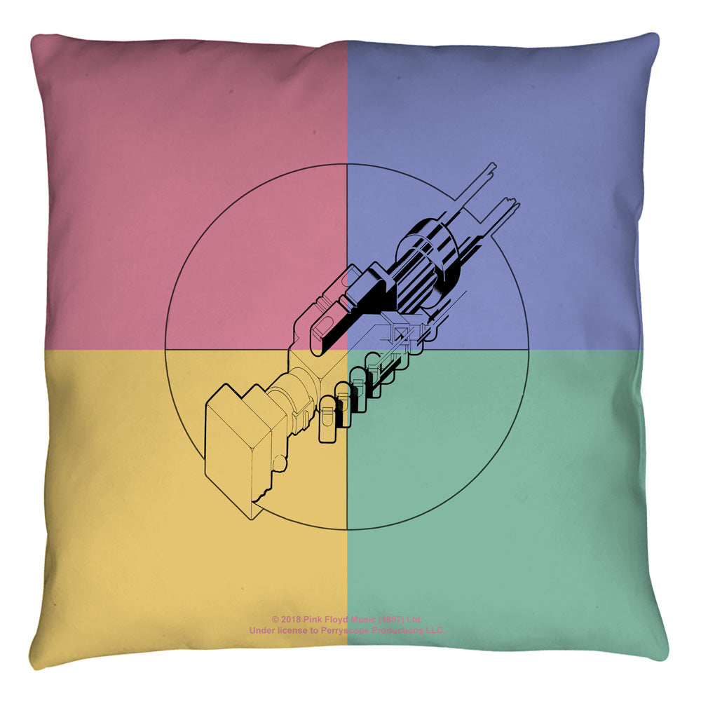 Pink Floyd Wish You Were Here Throw Pillow | Blue Culture Tees