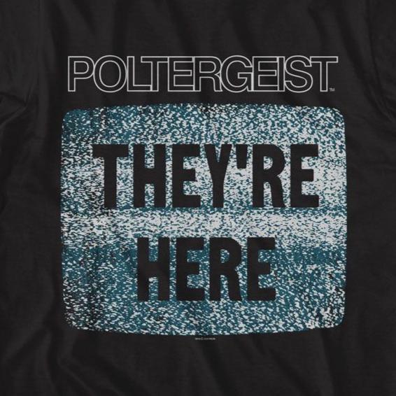 Poltergeist They're Here T-Shirt | Blue Culture Tees