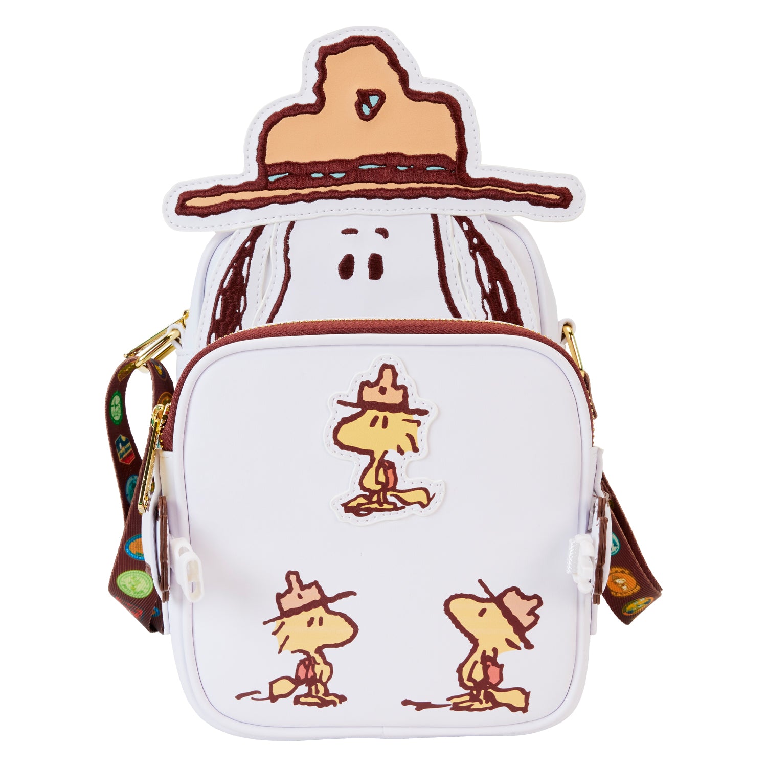 Loungefly Peanuts Beagle Scout Crossbuddies Bag